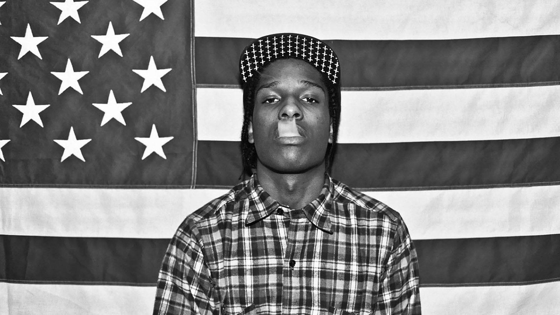 Hip Hop Artist Asap Rocky Background