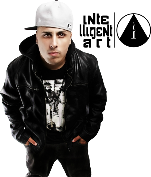 Hip Hop Artist With Cap And Leather Jacket PNG