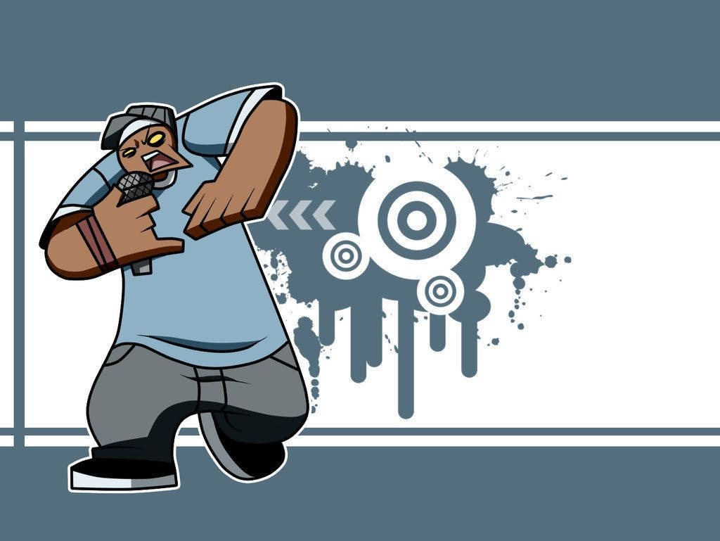 Hip Hop Cartoon Character Wallpaper