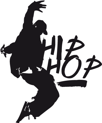 Hip Hop Dance Silhouette Logo PNG