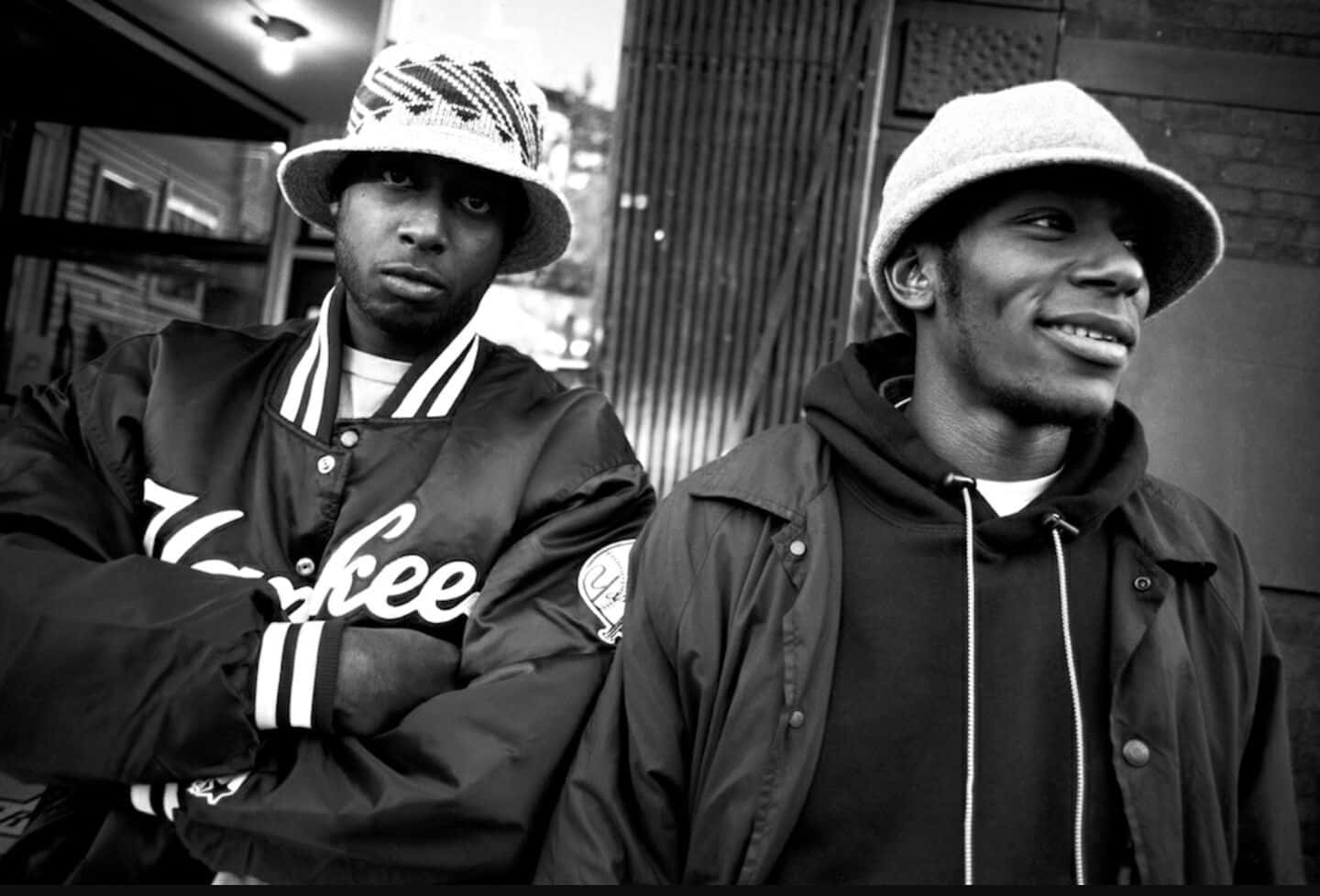 Hip Hop Duo Street Style Wallpaper