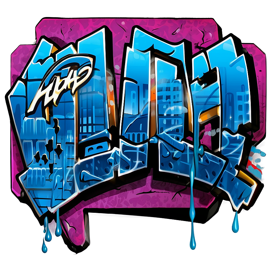 Download Hip Hop Graffiti Png Xfj77 | Wallpapers.com