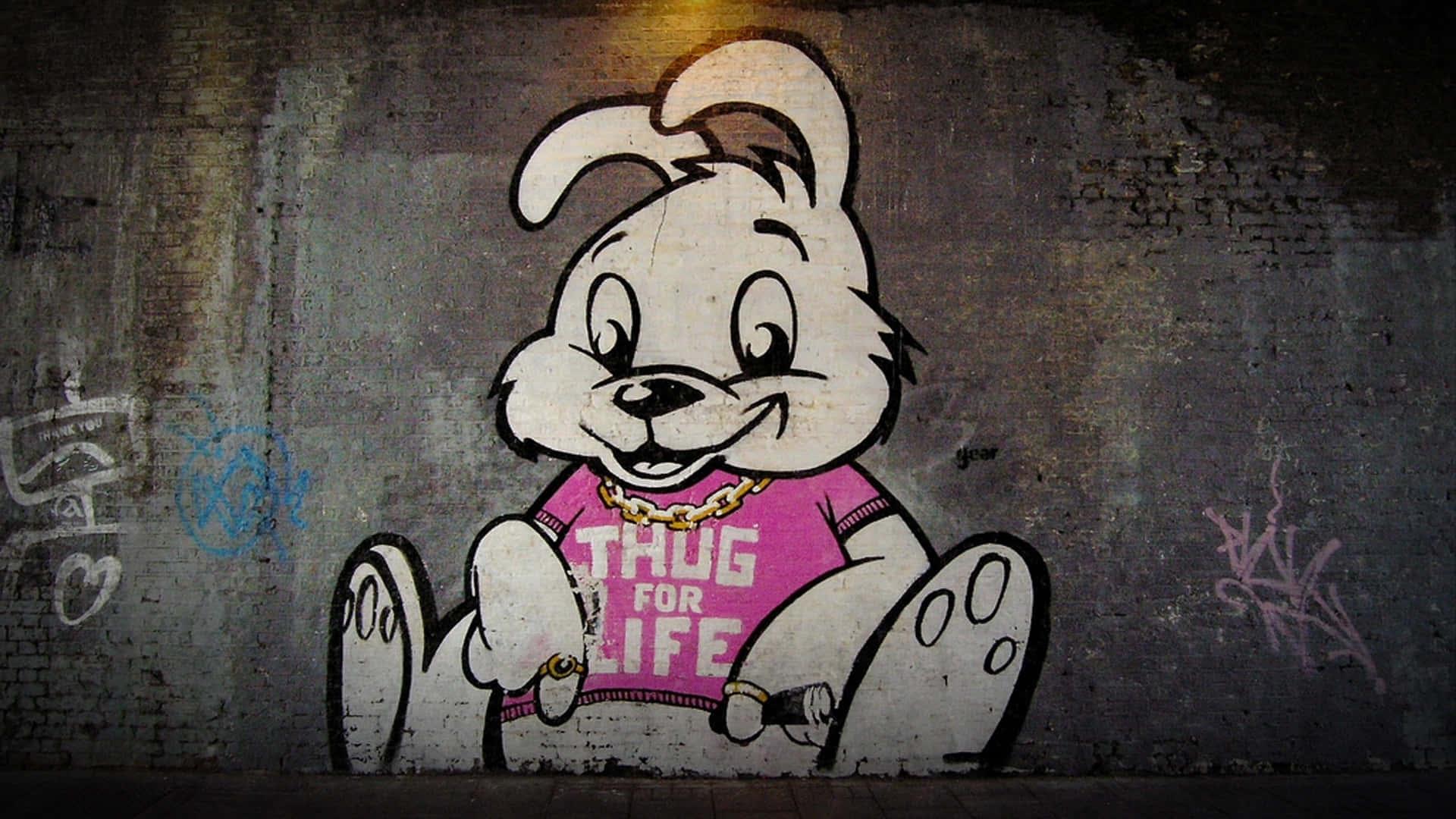 The Spirit of Hip Hop Captured in Street Art Wallpaper
