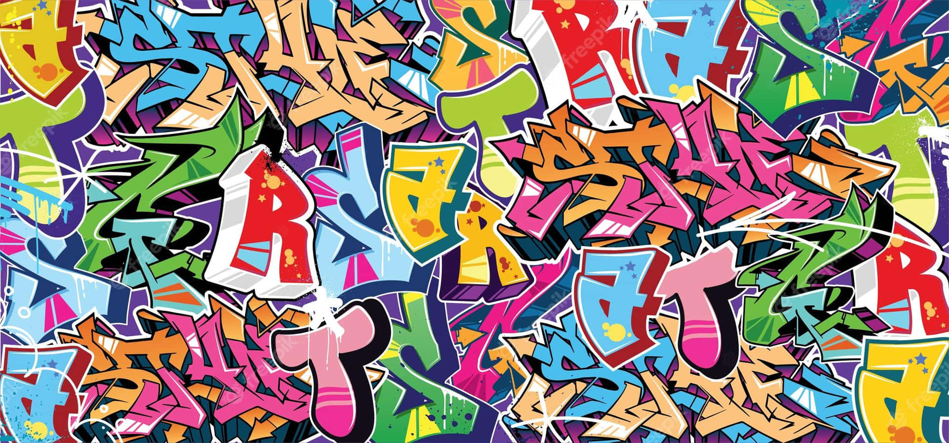 "Grit and Graffiti: The Rise of Hip Hop's Influence in Modern Art" Wallpaper