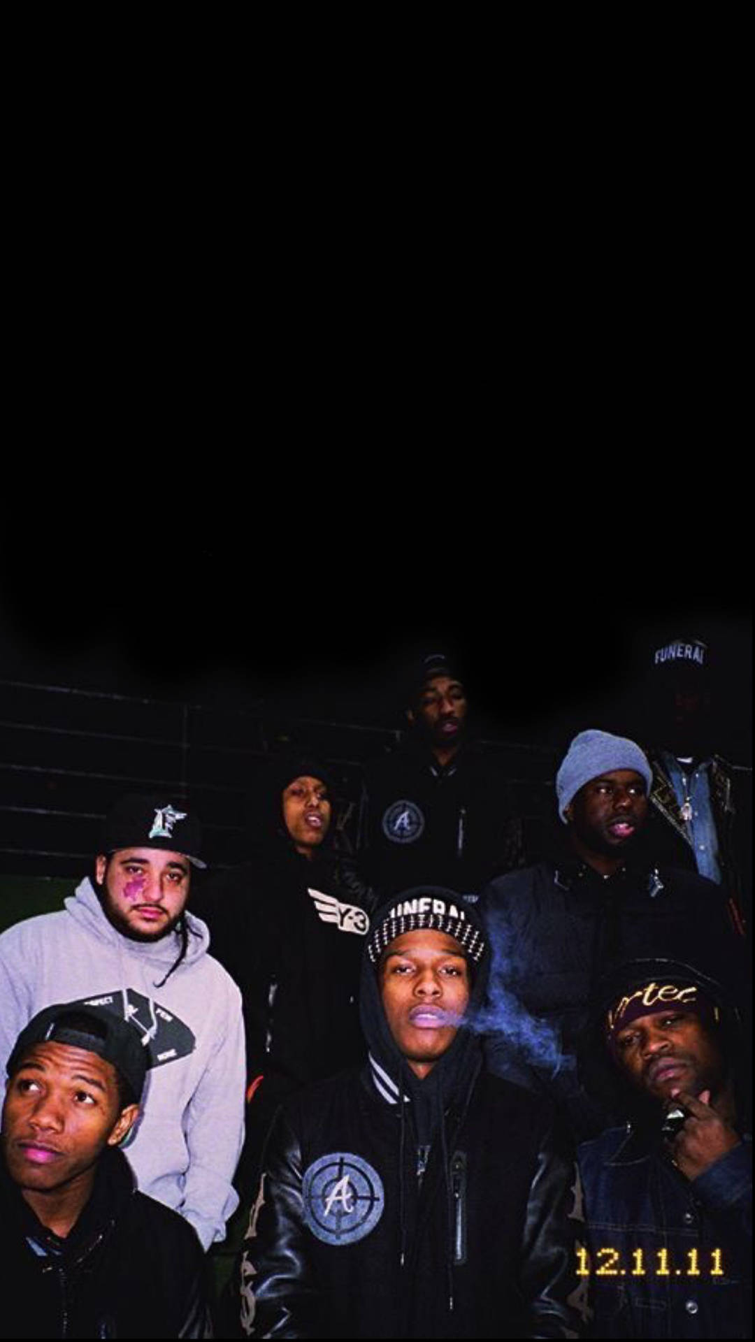 Hip Hop_ Group_ Nighttime_ Gathering.jpg Wallpaper