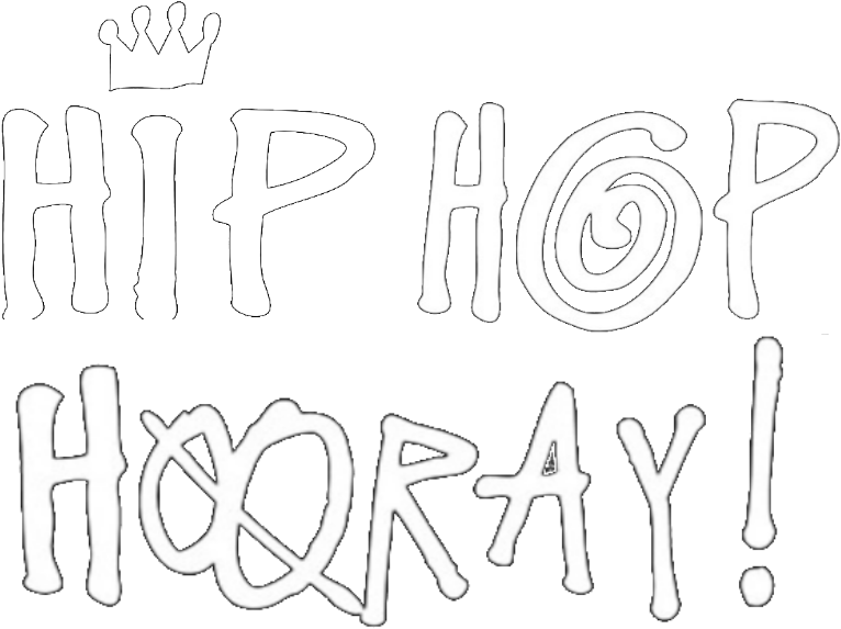 Hip Hop Hooray Celebratory Graphic PNG