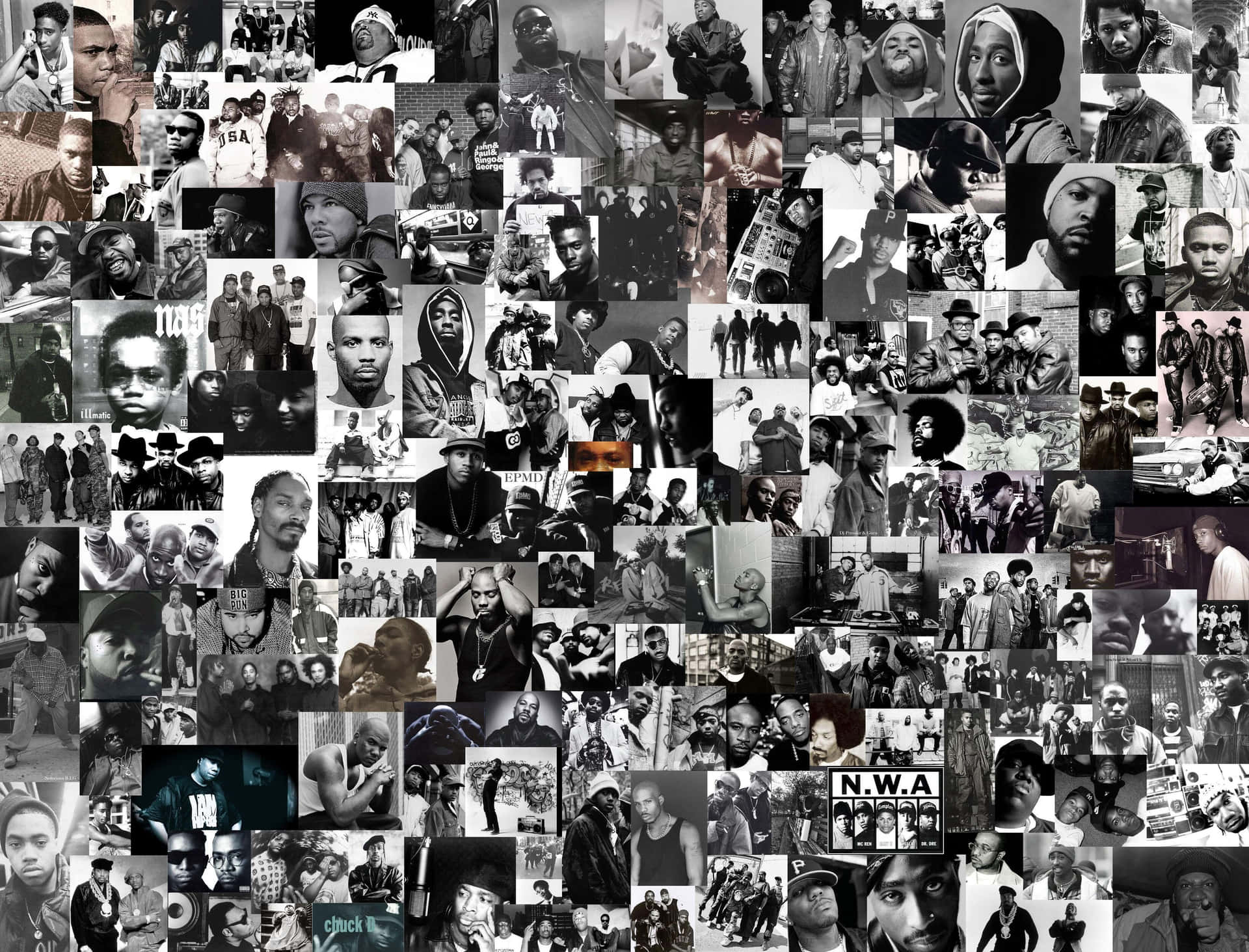 Hip Hop Legends Collage.jpg Wallpaper