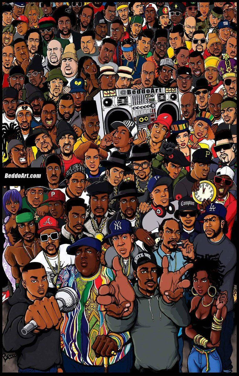 Hip Hop Legends Collage.jpg Wallpaper