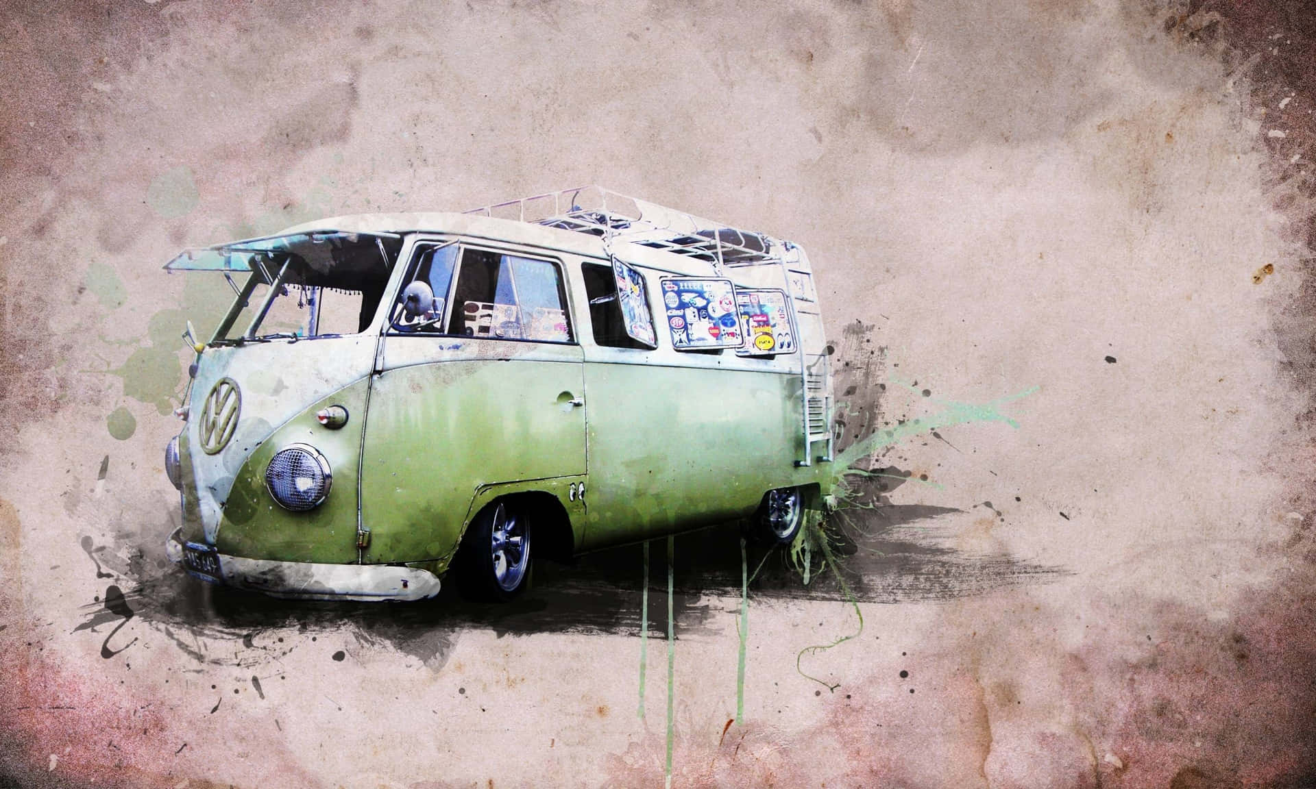 Groovy Hippie Van Adventure