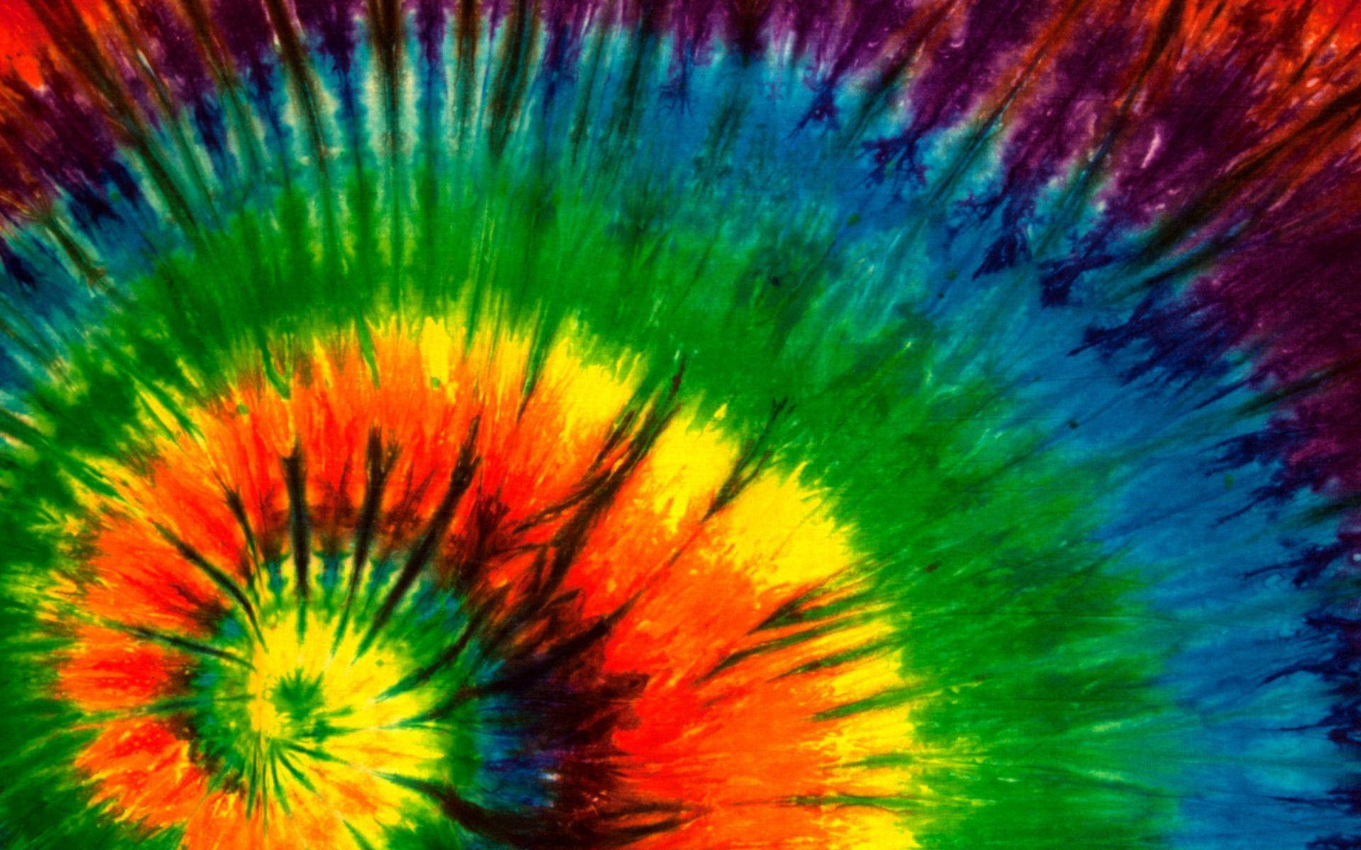 A Colorful Tie Dyed Background Wallpaper