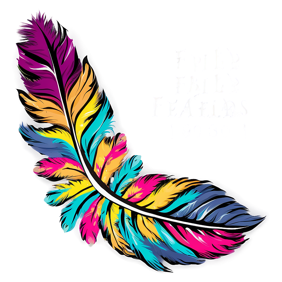 Download Hippie Boho Feathers Png 8 | Wallpapers.com