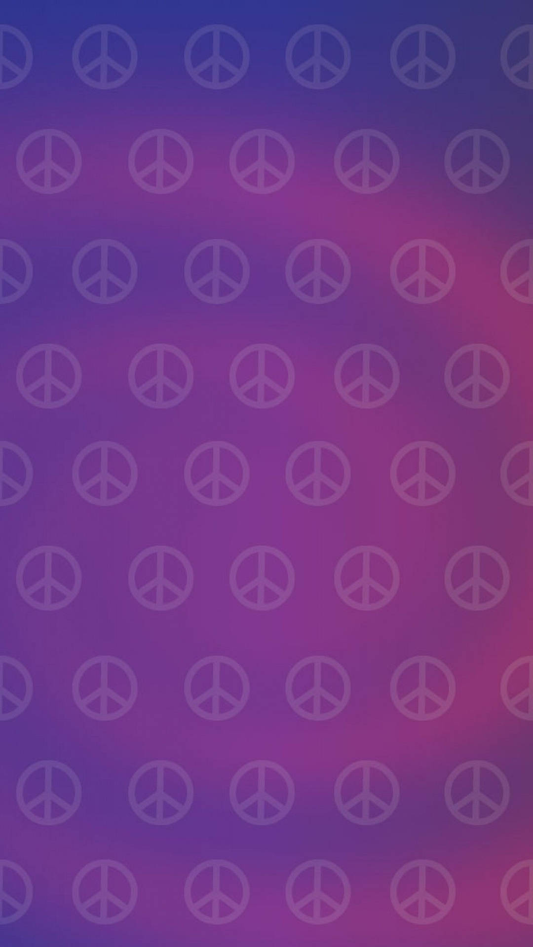 Hippie Iconic Peace Sign Wallpaper