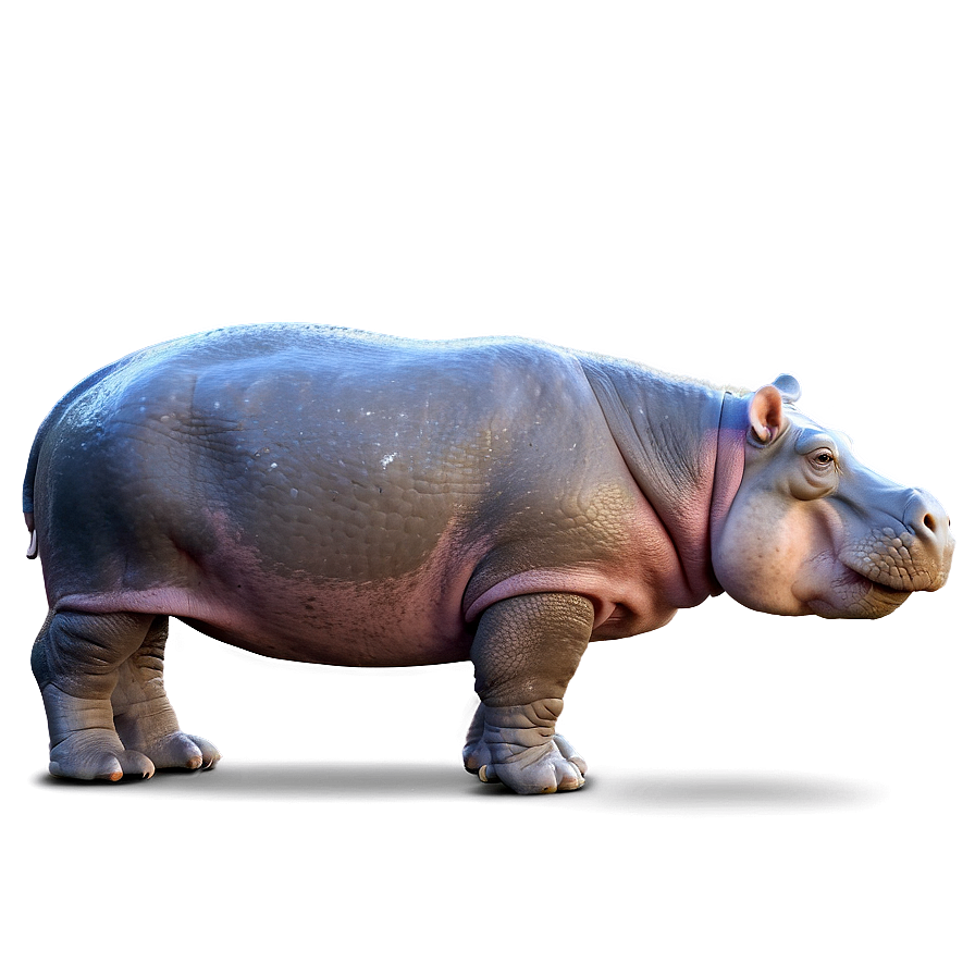 Download Hippo Side View Png Alj20 | Wallpapers.com