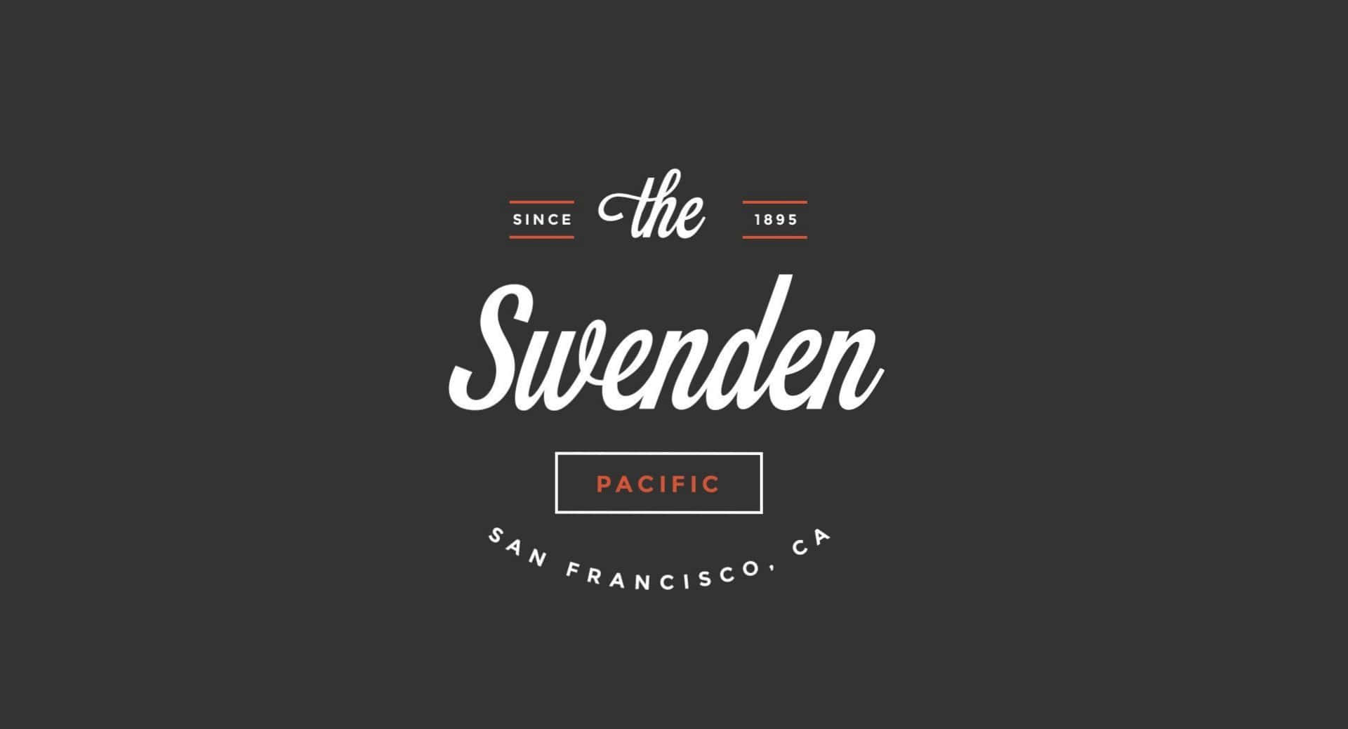 The Sweden Pacific Logo On A Black Background Wallpaper