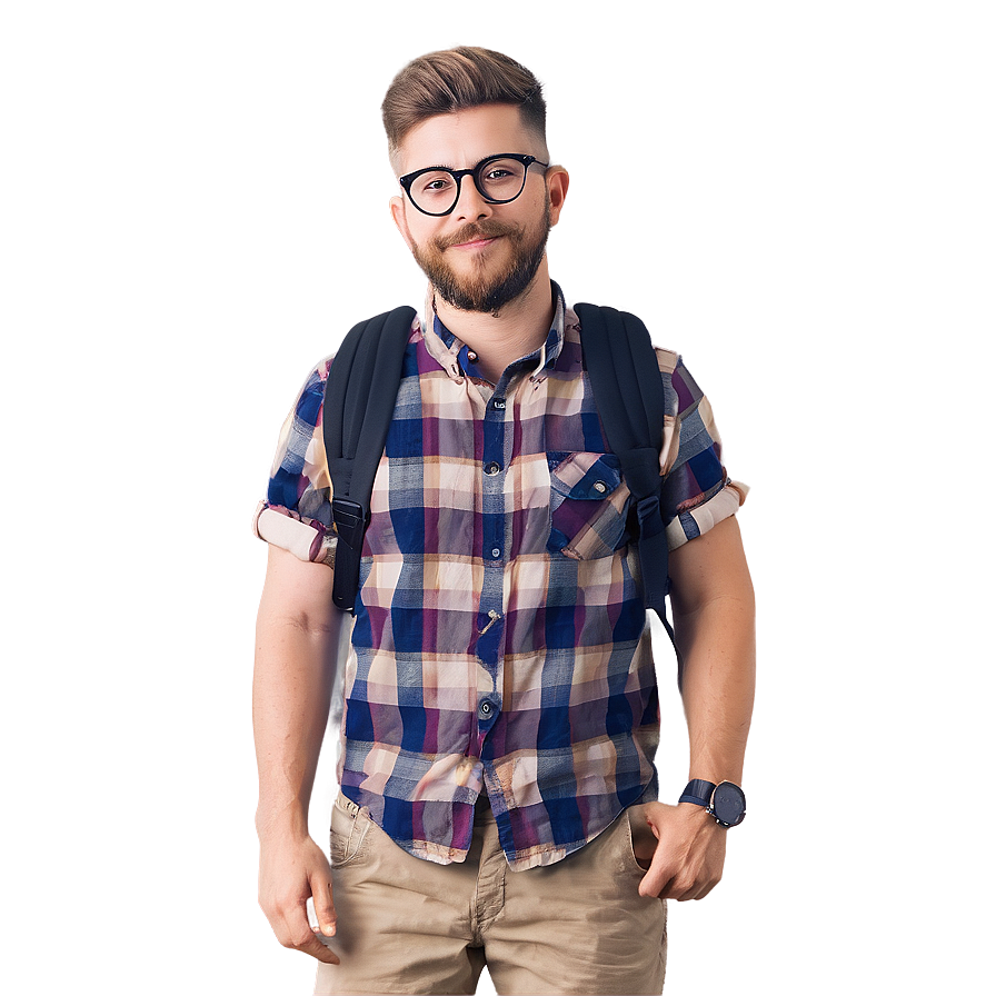 Hipster Random Person Image Png Cpl88 PNG