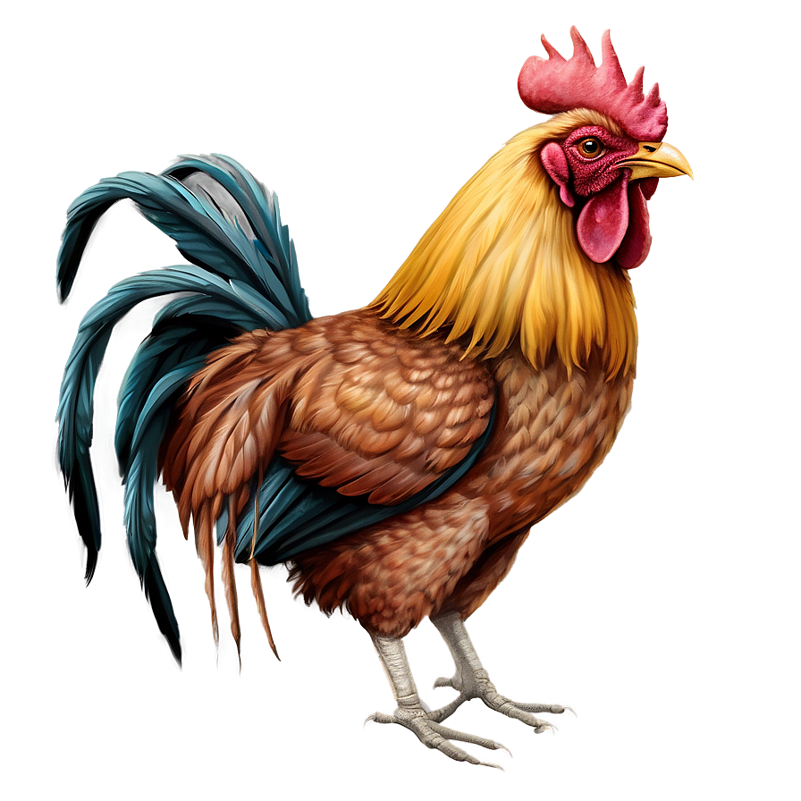 Hipster Rooster Drawing Png Mmd PNG
