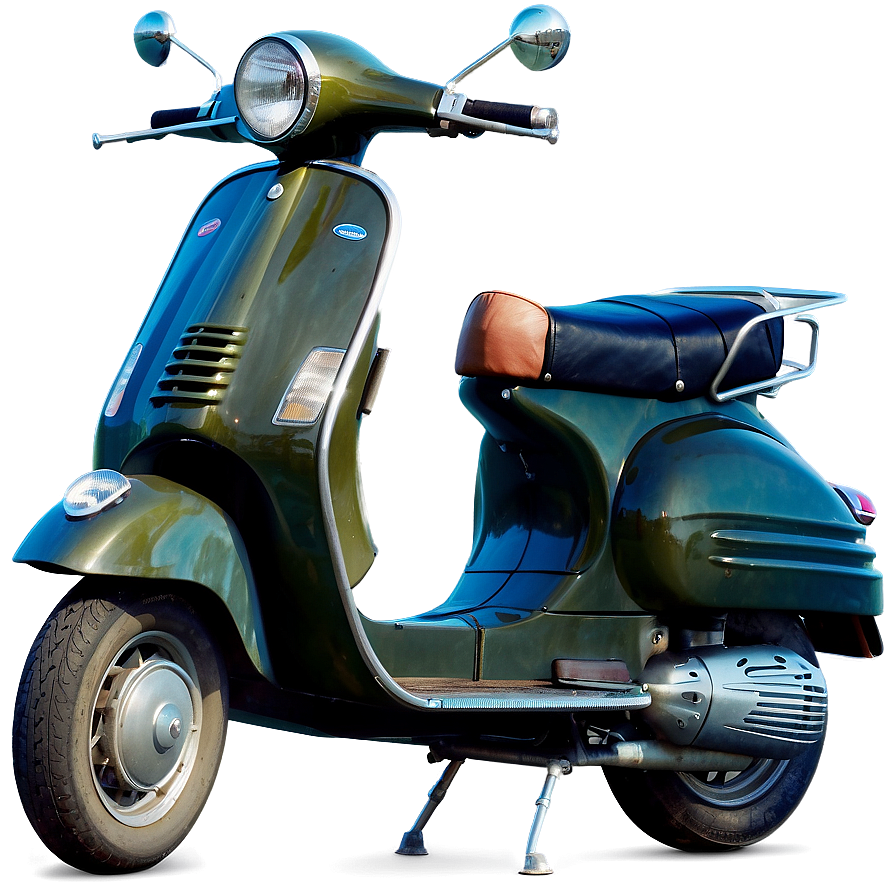 Hipster Vespa With Accessories Png Vju99 PNG