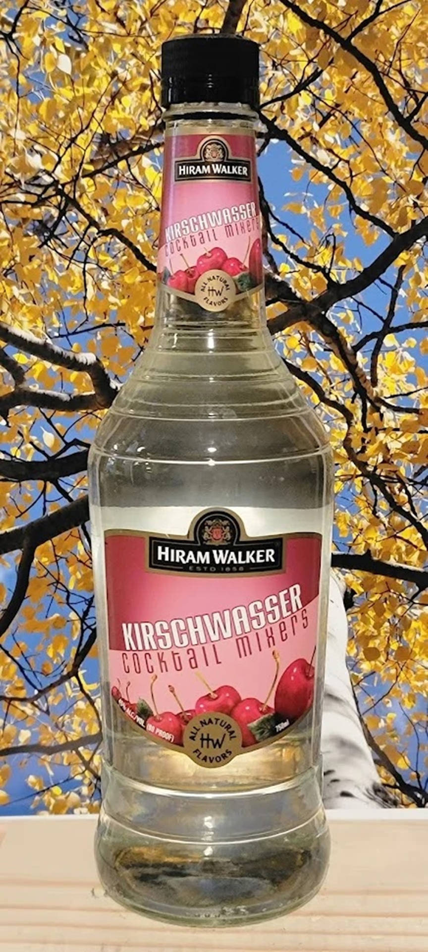 Hiram Walker Kirschwasser Cocktail Mixers Photography Wallpaper