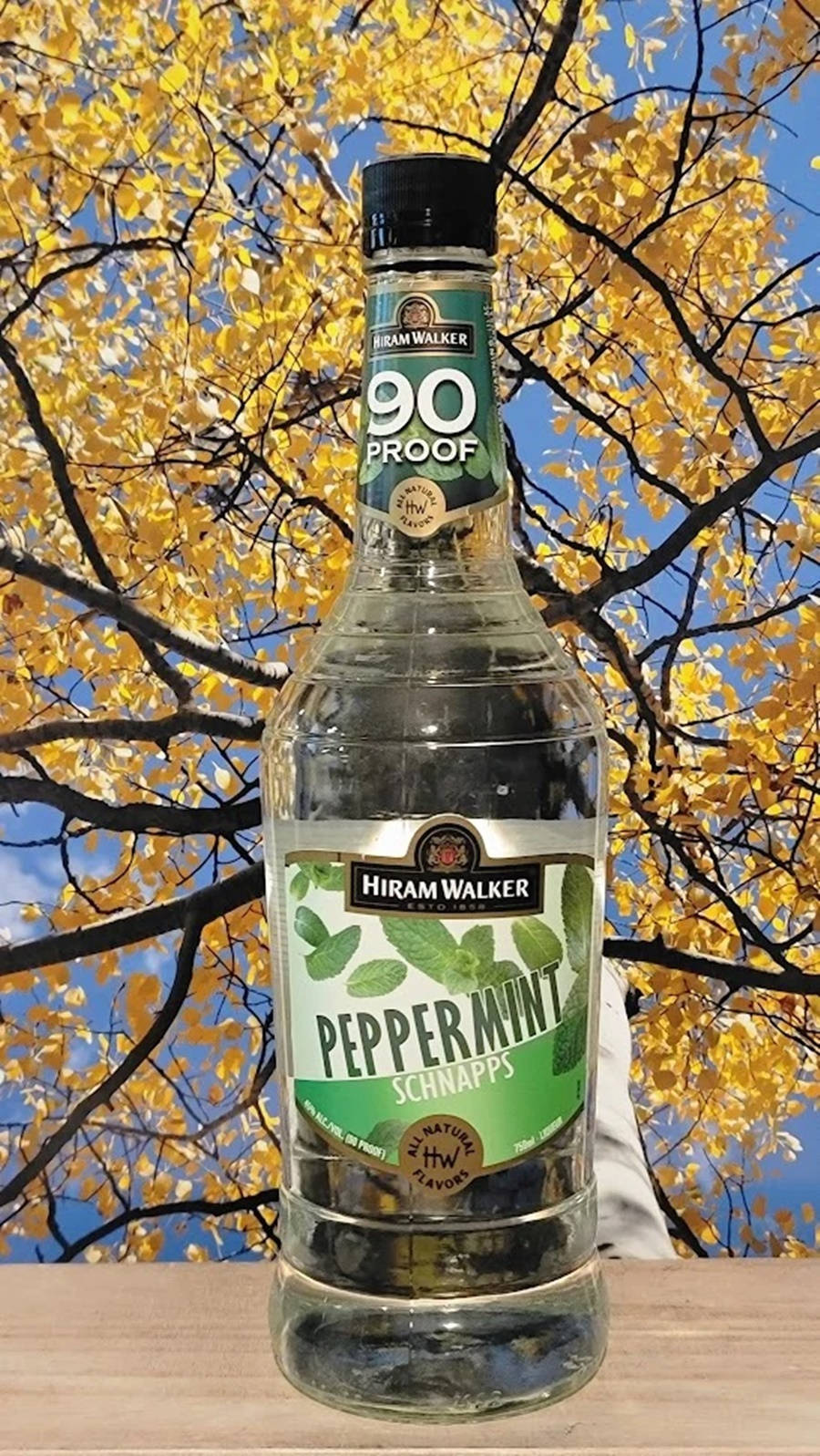 Hiram Walker Peppermint Flavored Schnapps Wallpaper