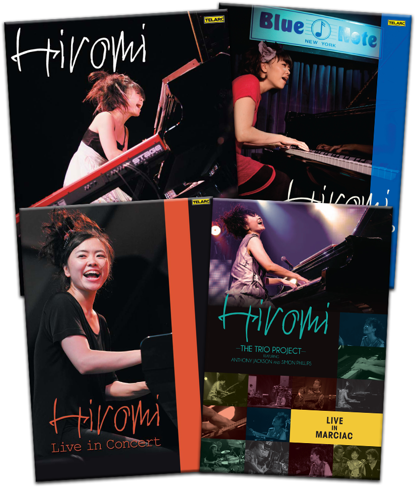 Hiromi Live Concert D V D Covers PNG