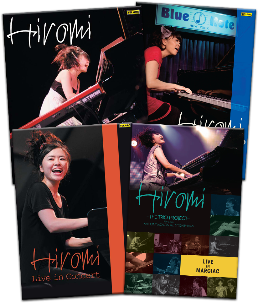 Download Hiromi Live Concert D V D Covers | Wallpapers.com