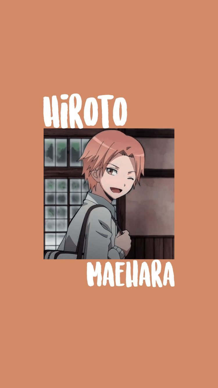 Hiroto Maehara Anime Personage Achtergrond