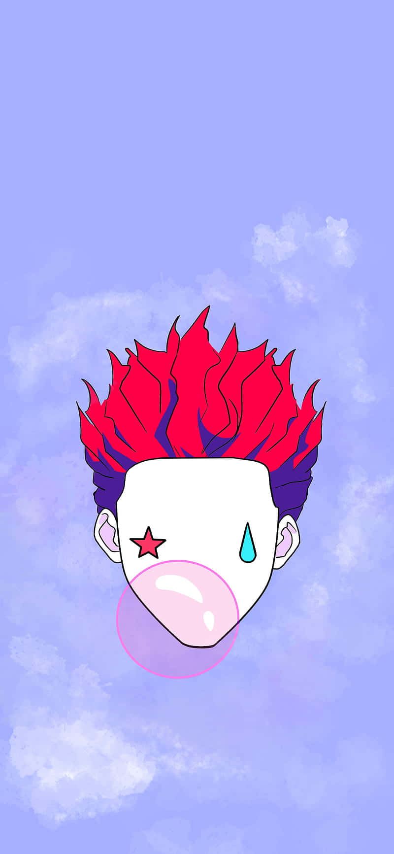 Get clarity and focus in style with the Hisoka Iphone Wallpaper