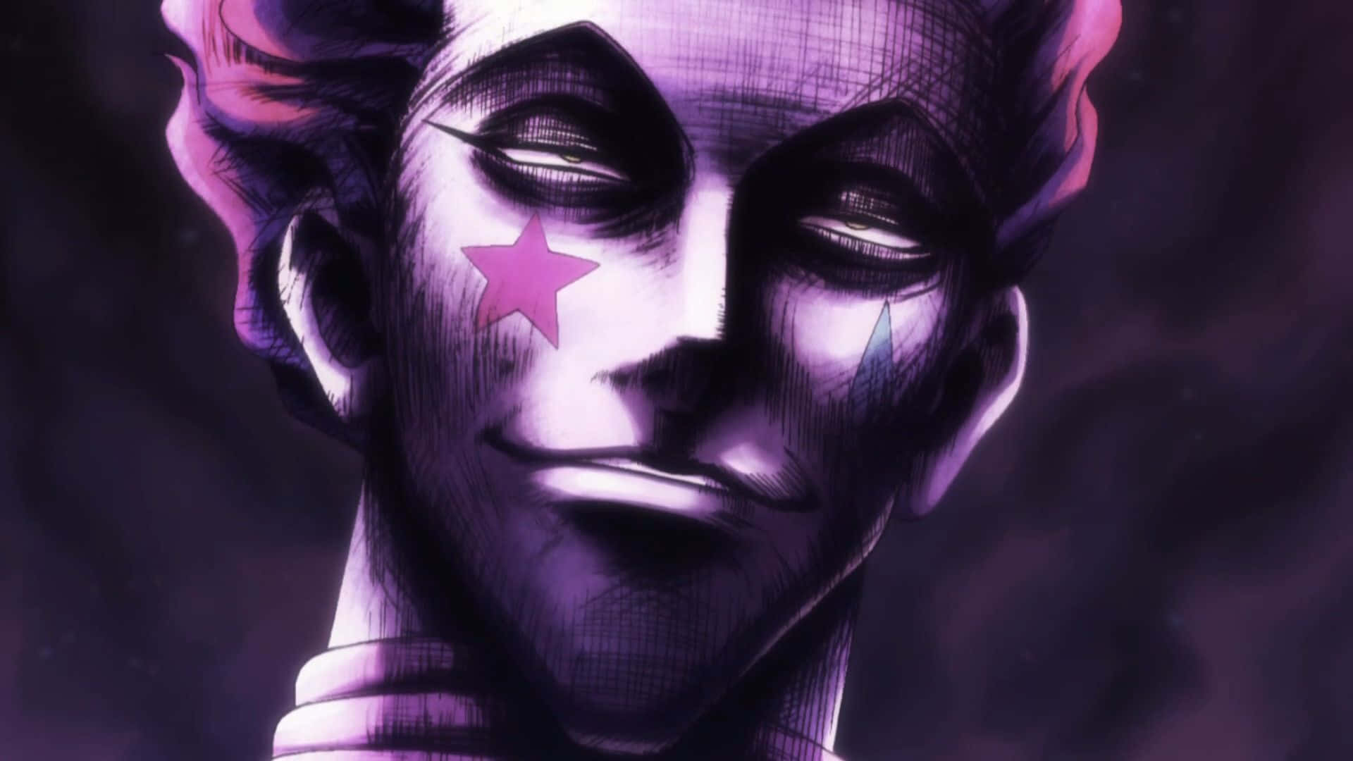 Sinister Hisoka Morow Ready for Battle Wallpaper