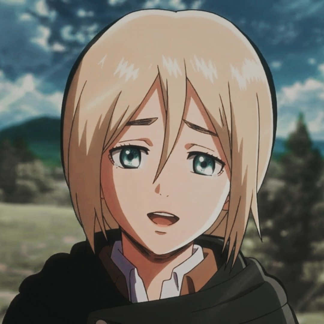 Historia Reiss, the leader of the Scouts regiment in Attack on Titan Wallpaper