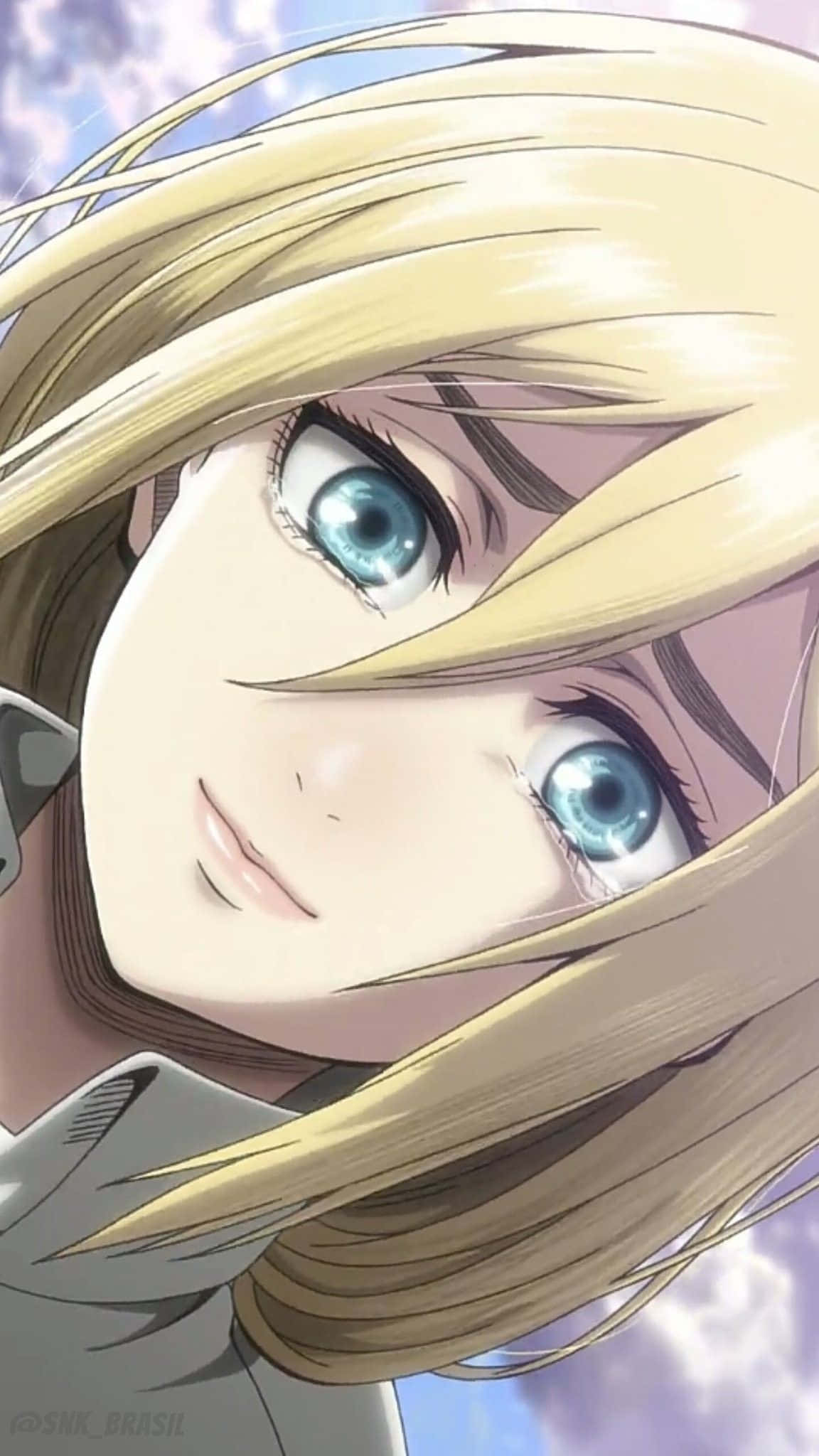 Historia Reiss stares into the future with a determined expression Wallpaper