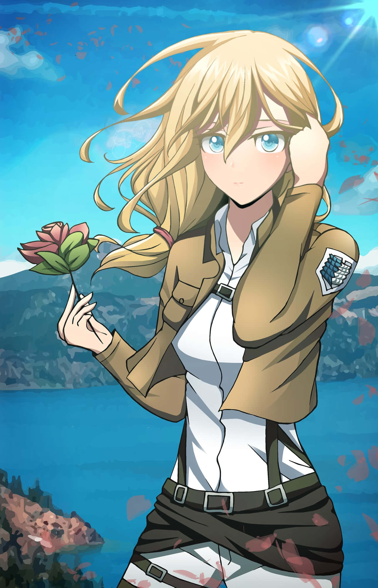 Historia Reiss Paying Homage To Her Father Wallpaper