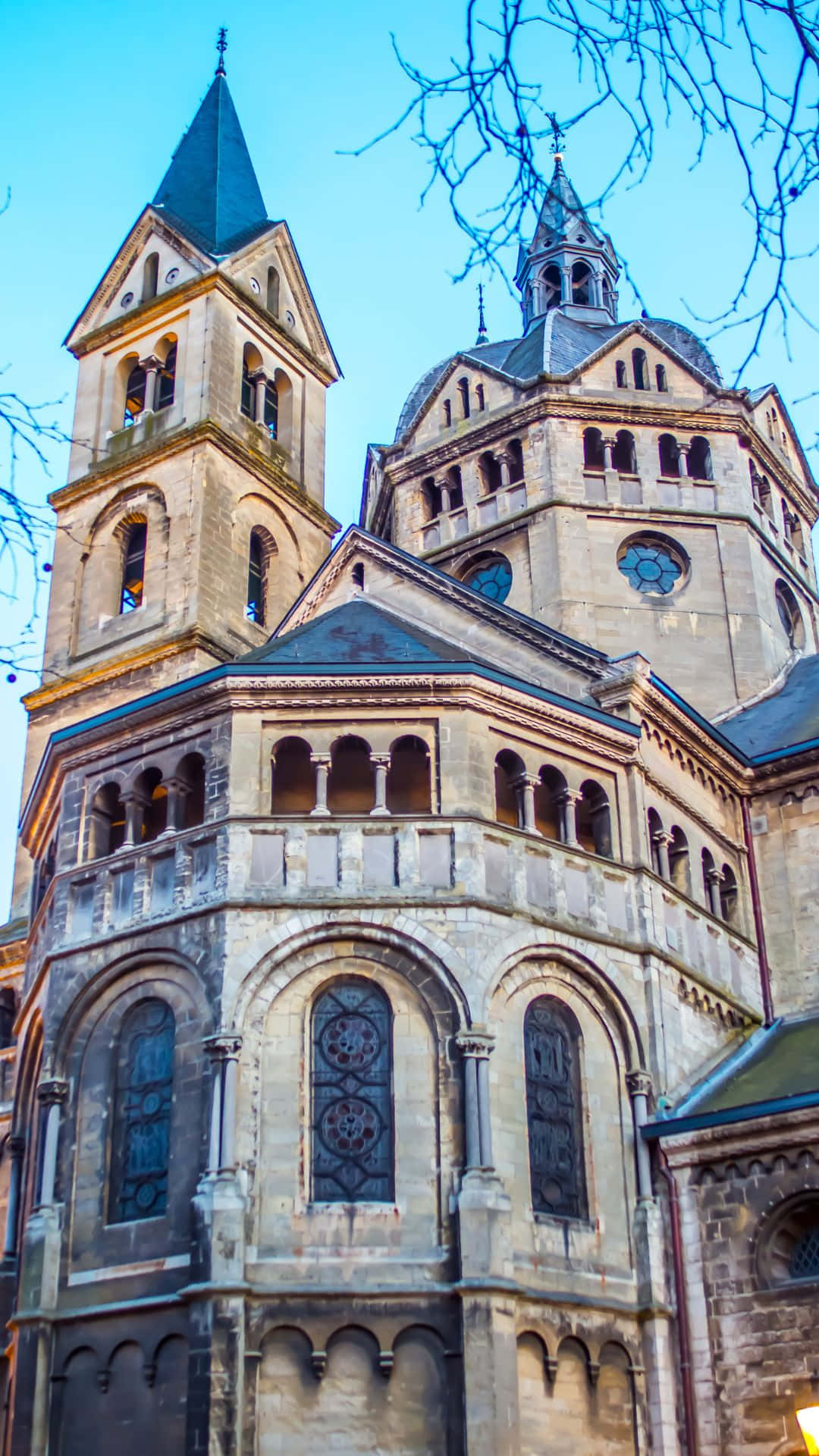 Historisk Katedral Roermond Nederland Bakgrunnsbildet