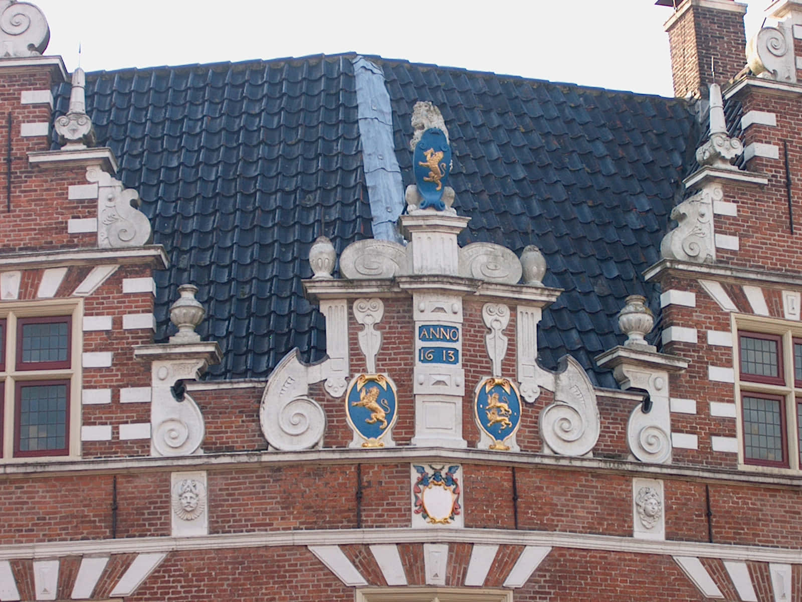 Historic Hoorn Building Facade1613 Wallpaper