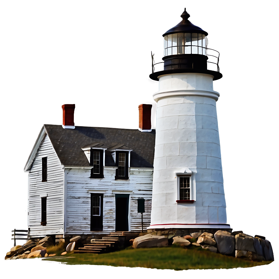 Historic Maine Lighthouses Png Hyj PNG