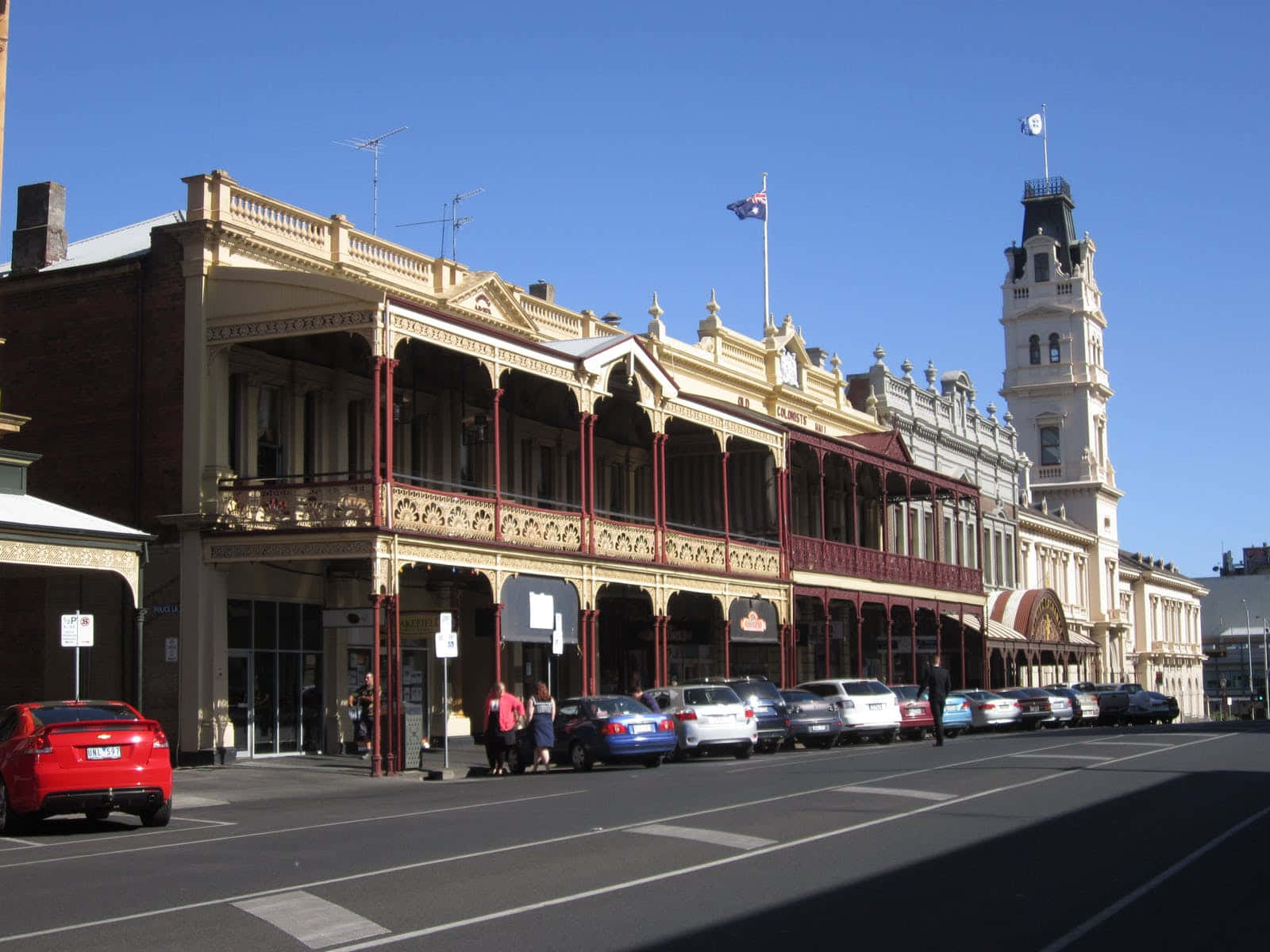 Historic Scenic View Of Ballarat, Australia Wallpaper