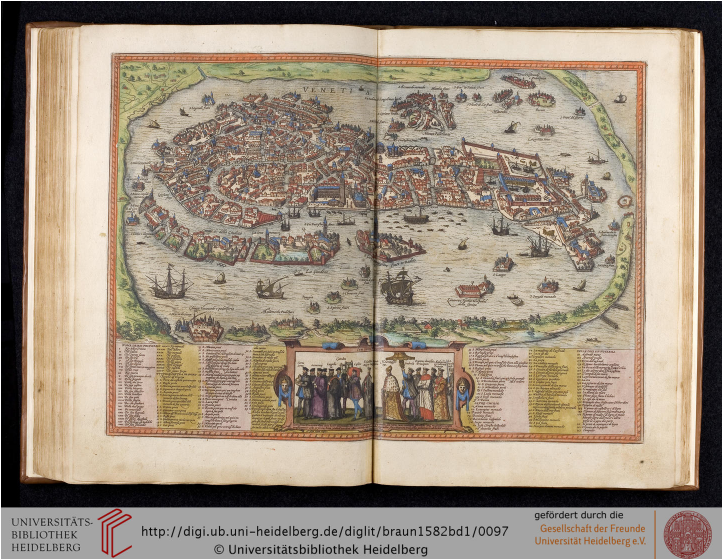 Historic_ Map_of_ Venice_ Illustration PNG
