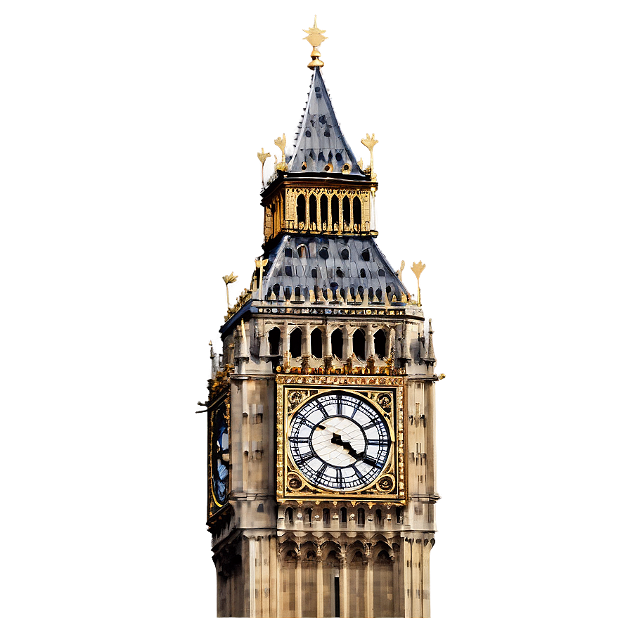 Historical Big Ben Png 06112024 PNG