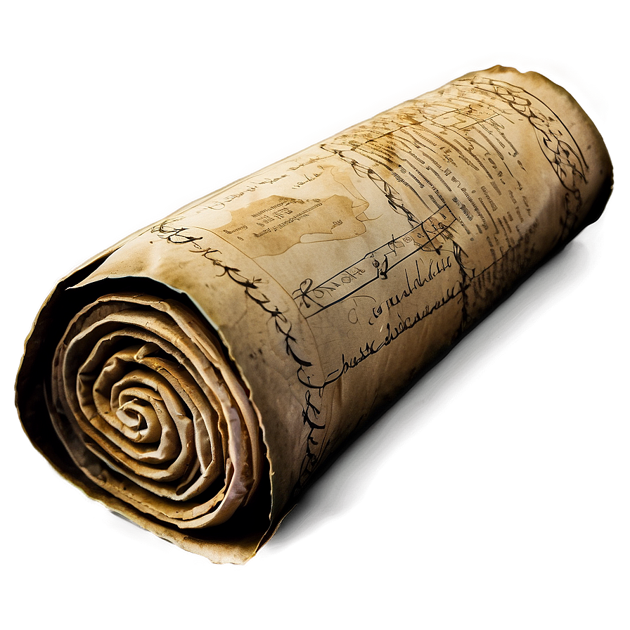 Historical Document Scroll Png Fpy55 PNG