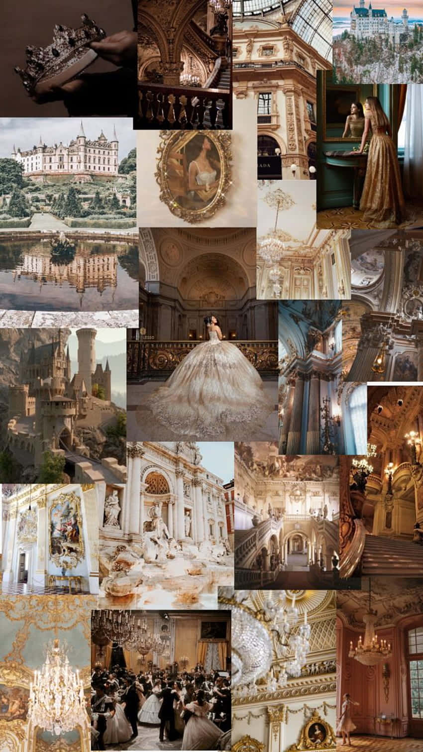 Historical Elegance Collage.jpg Wallpaper