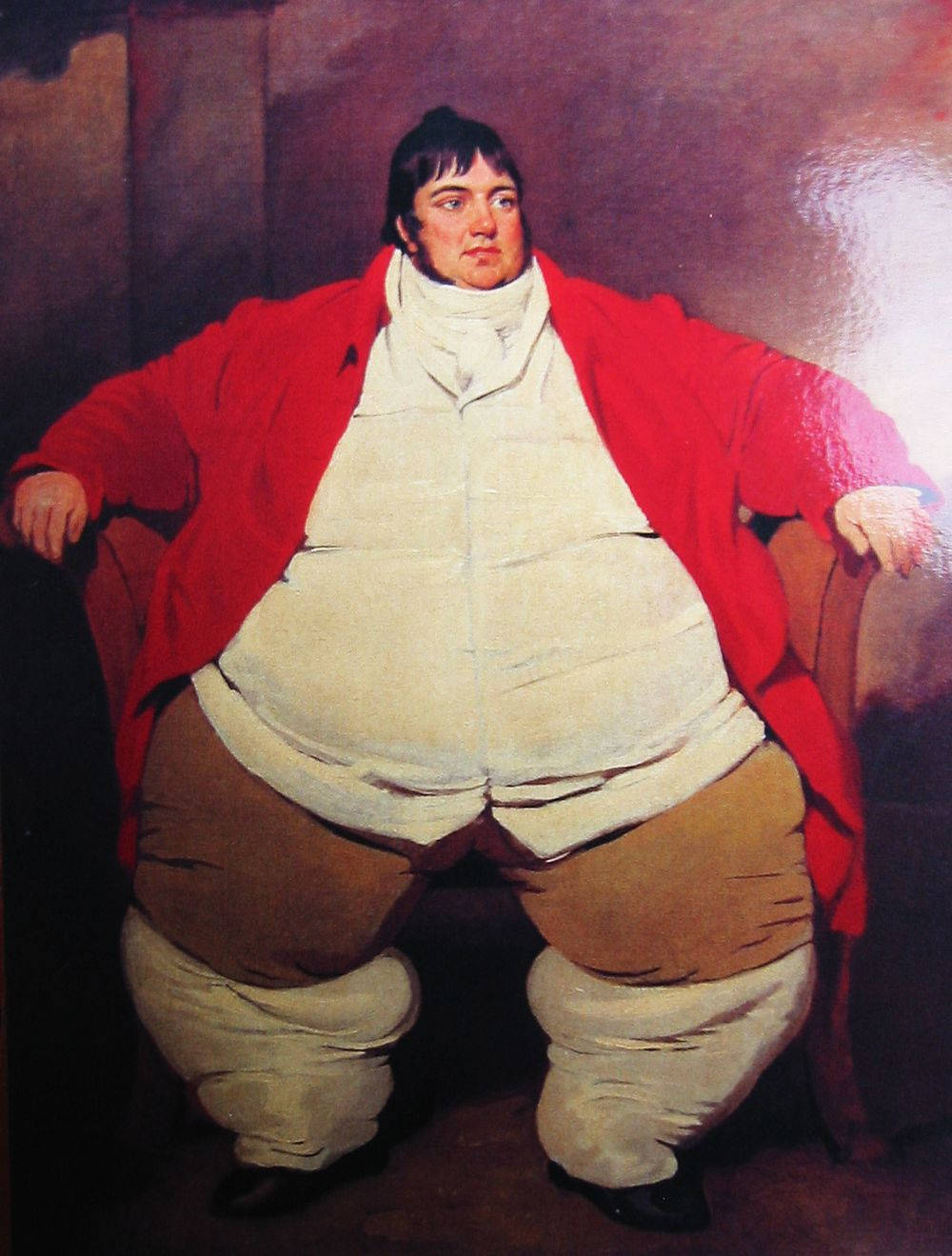 Historical Fat Person Wallpaper
