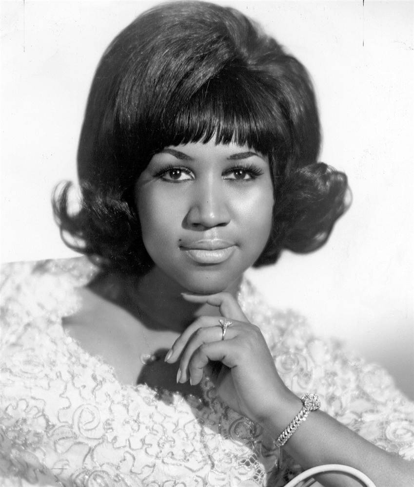 Historical Figure Aretha Franklin In 1968 Background