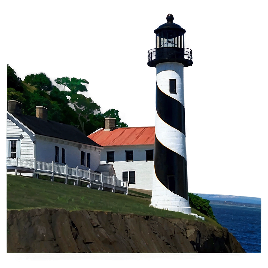 Historical Lighthouse Png 84 PNG