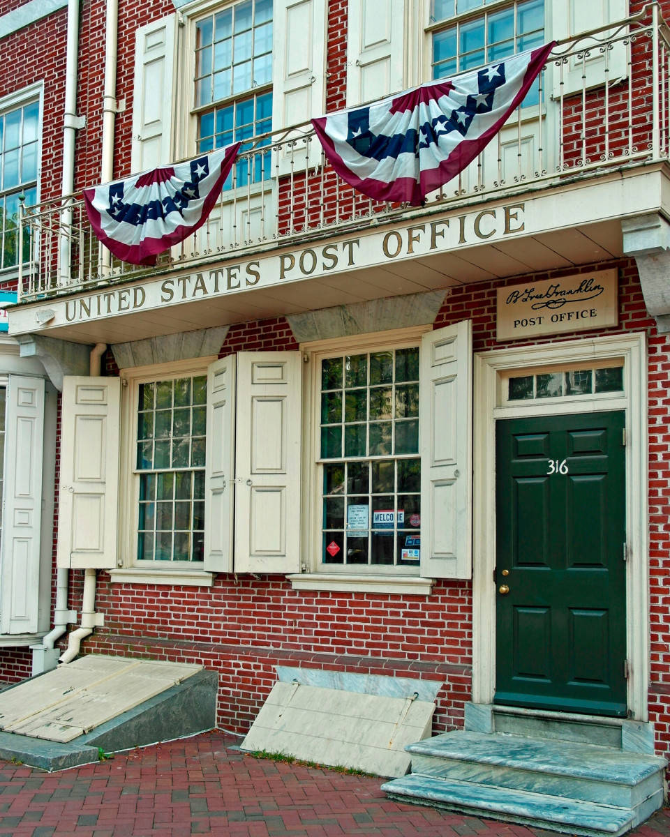 Historical United States Post Office Wallpaper