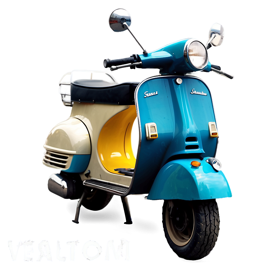 Historical Vespa Evolution Png Pgt34 PNG