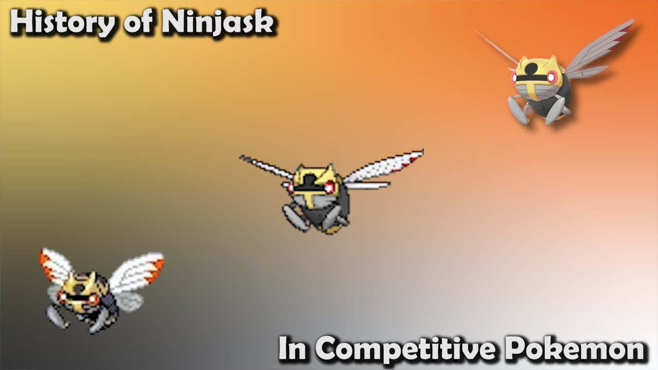Historiade Ninjask En Pokémon Competitivo Fondo de pantalla