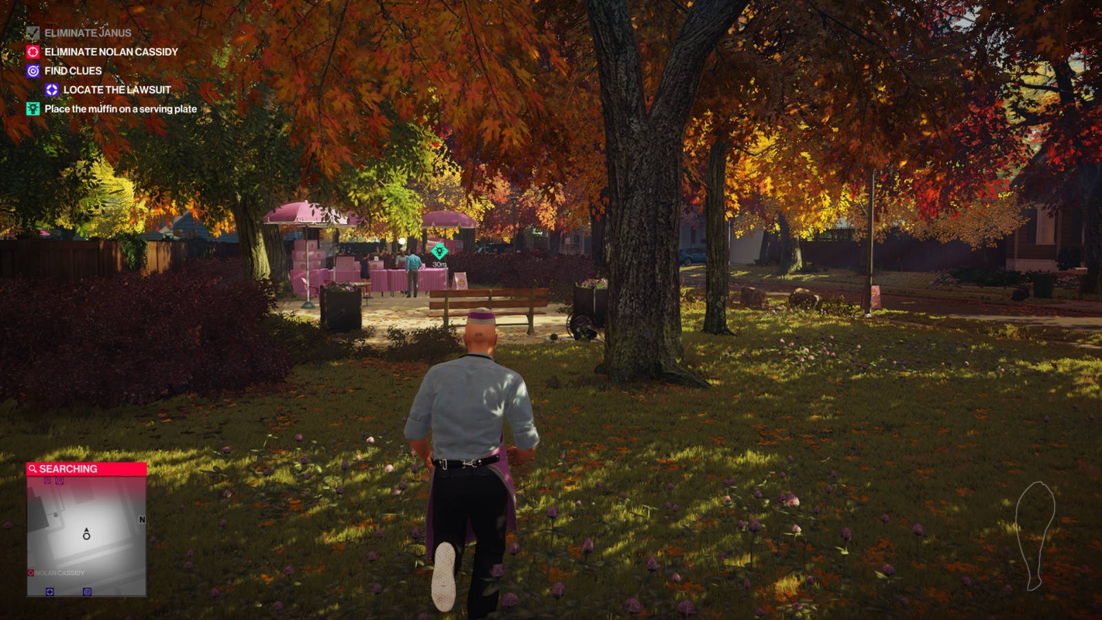 Hitman 2 Agent 47 In The Park