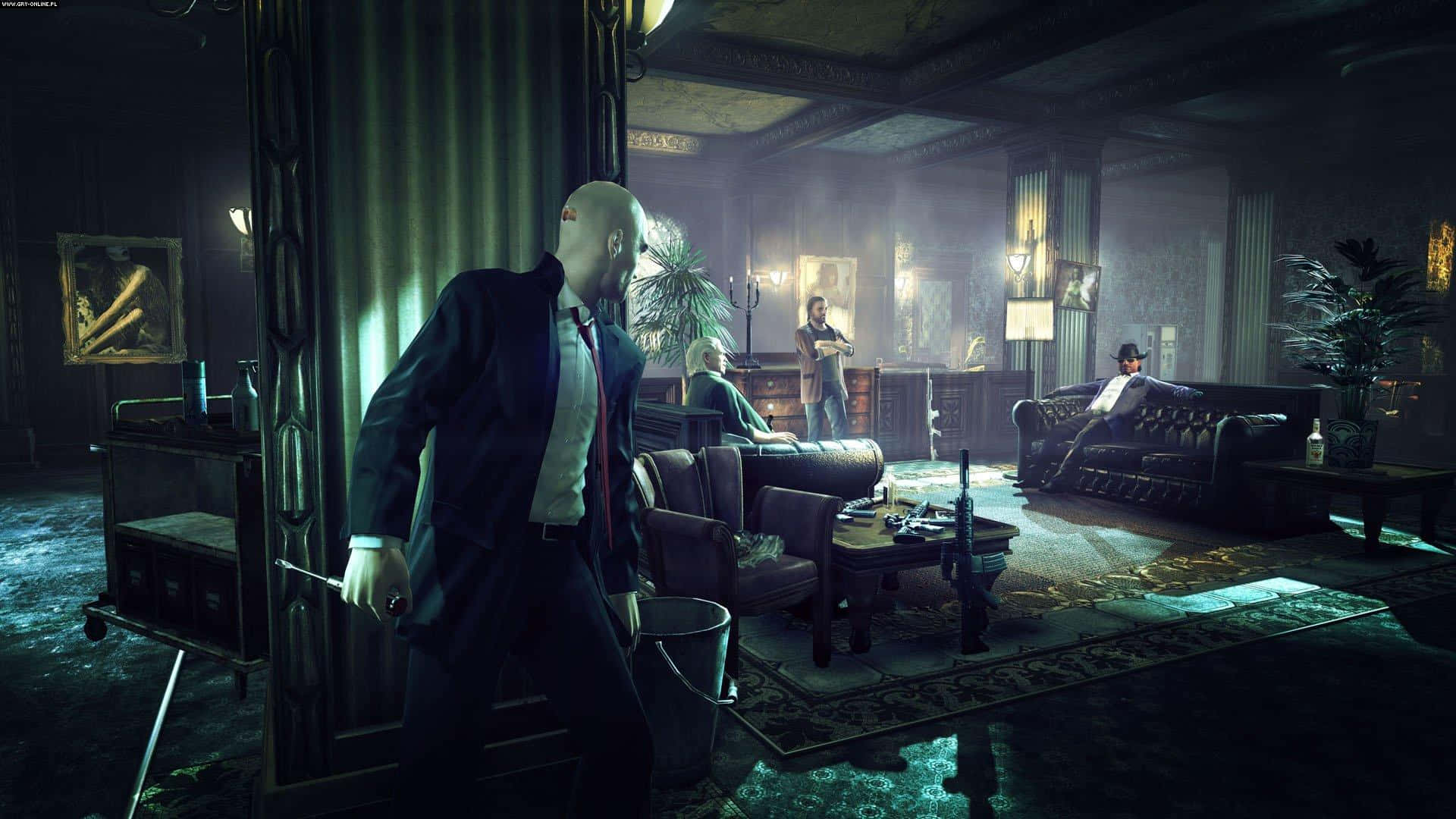 Agent 47 is on the hunt in Hitman Absolution.