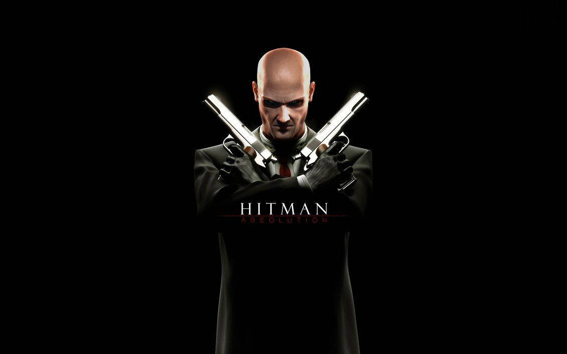 Hitman Absolution Game Title Poster Wallpaper