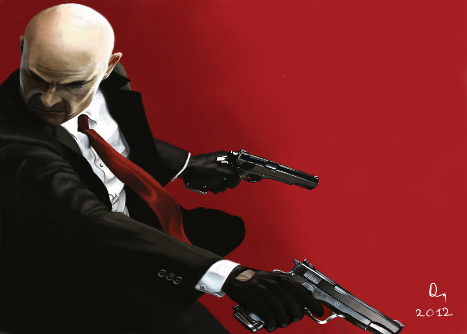 Hitman Absolution Hd Agent Moves Wallpaper