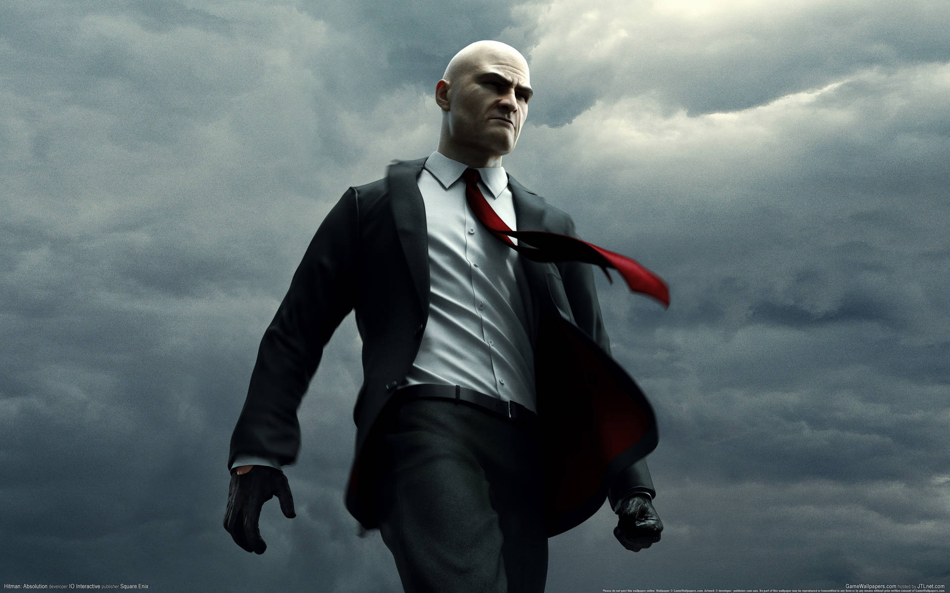 Hitman Absolution Hd Agent Under The Clouds Wallpaper